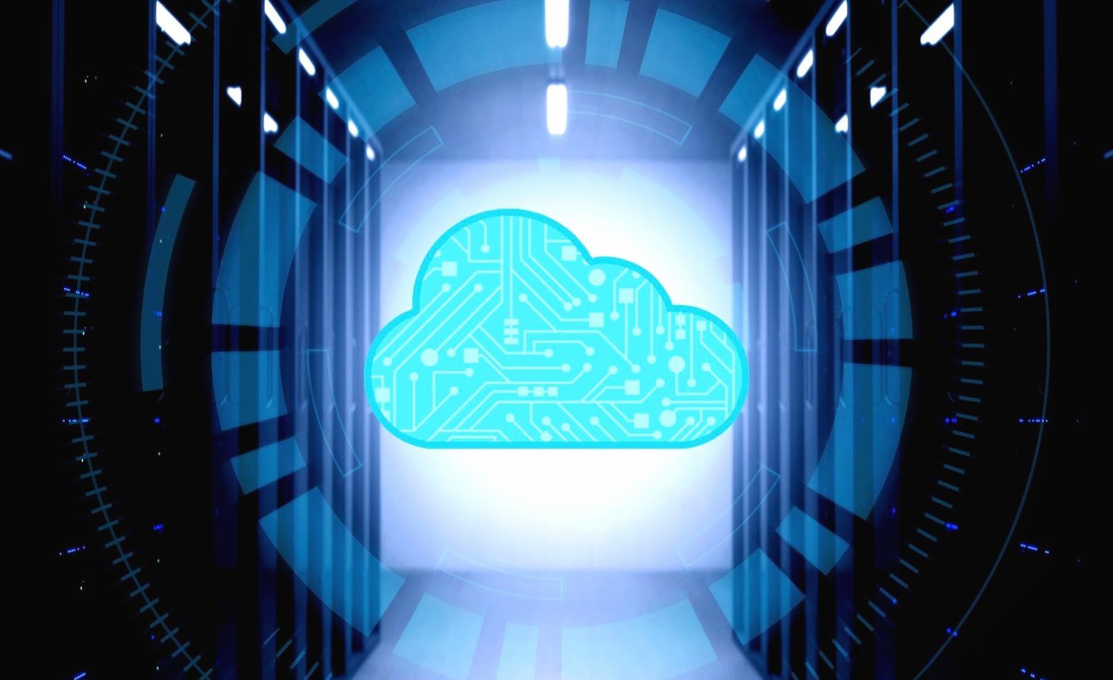 Blockchain network visualization showing interconnected nodes and data flow